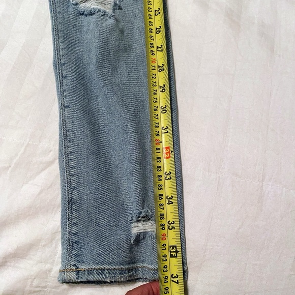 American Eagle size 0 skinny jeans with rips - Picture 14 of 16